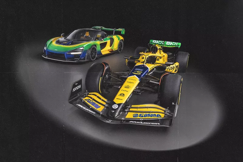 Le design de la McLaren Senna pour le GP de Monaco