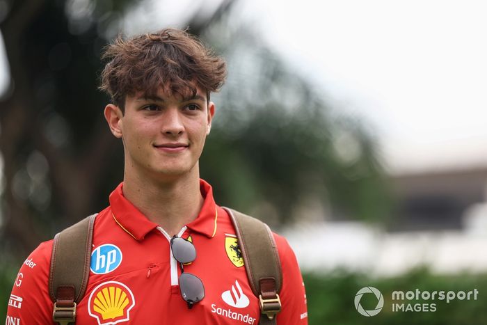 Oliver Bearman, piloto reserva de Ferrari y Haas F1 Team