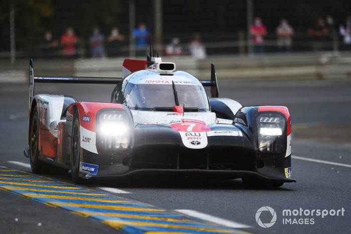 #7 Toyota Gazoo Racing Toyota TS050: Mike Conway, Kamui Kobayashi, Jose Maria Lopez