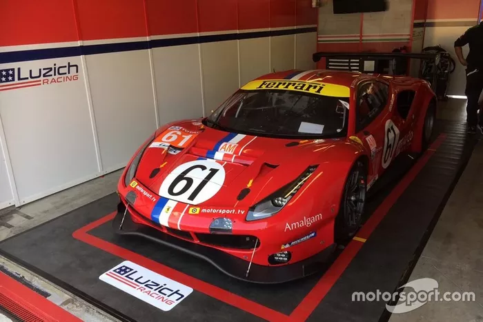 #61 Luzich Racing Ferrari 488 GTE Evo: Francesco Piovanetti, Oswaldo Negri, Come Ledogar