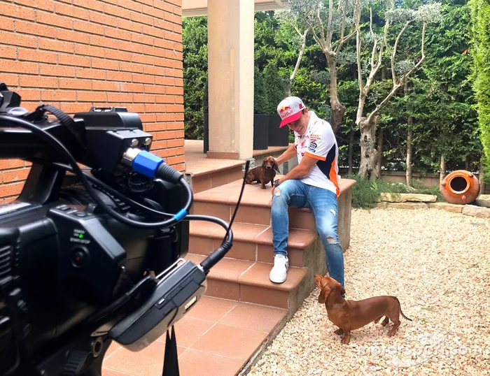 Entrevista a Marc Márquez, Repsol Honda Team, en 2020