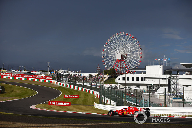 6. Sebastian Vettel, Ferrari SF71H.