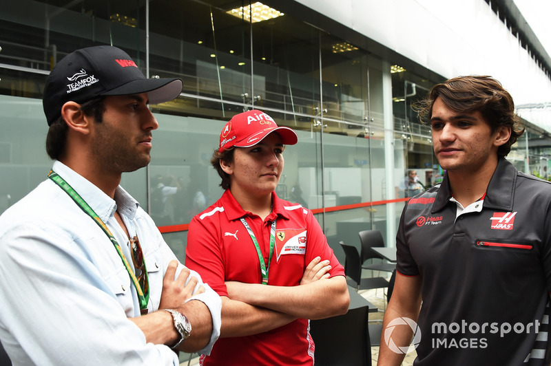 Felipe Nasr, Enzo Fittipaldi and Pietro Fittipaldi 