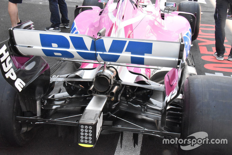 Задня частина Racing Point Force India VJM11