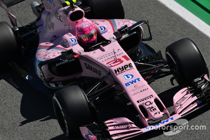 Эстебан Окон, Sahara Force India F1 VJM10
