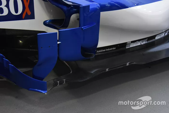 Sauber C36: Windabweiser und Winglets