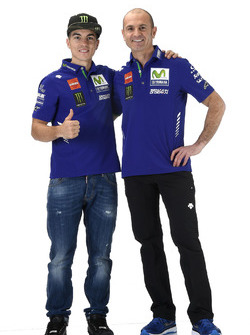 Massimo Meregalli, director del equipo Yamaha Factory Racing, Maverick Viñales, Yamaha Factory Racin
