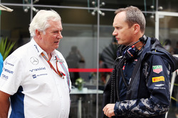Pat Symonds, Williams con Paul Monaghan, Red Bull Racing Chief