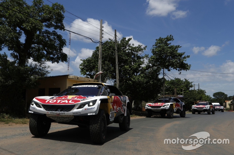 #300 Team Peugeot Sport, Peugeot 3008 DKR: Stéphane Peterhansel, Jean-Paul Cottret