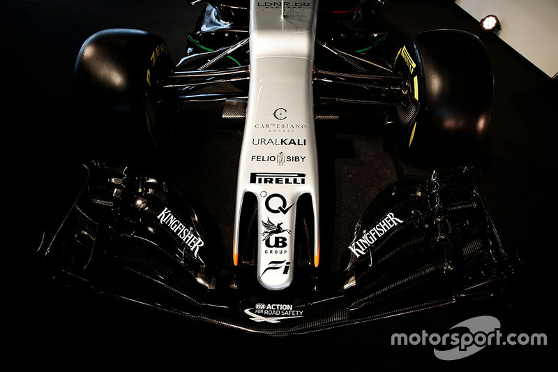 Sahara Force India F1 VJM10 voorvleugel