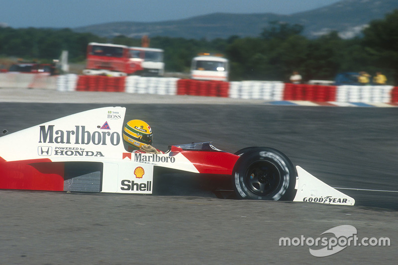 Ayrton Senna, McLaren MP4/5B, Honda