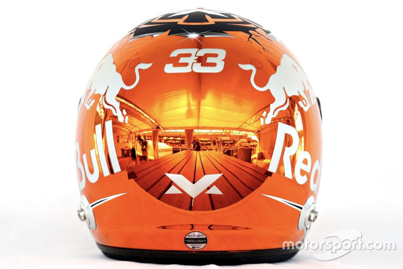 Max Verstappen, Red Bull Racing capacete Spa