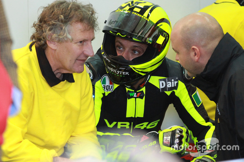 Valentino Rossi, Ducati Team, mit Crewchief Jeremy Burgess