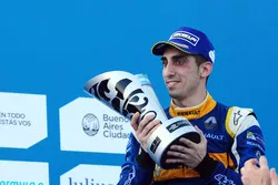 Podium: second place Sébastien Buemi, Renault e.Dams