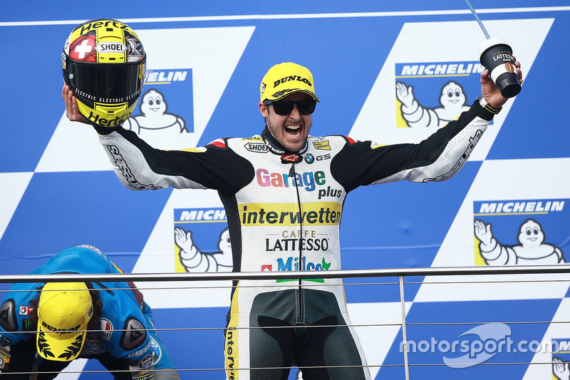 Podium: 1. Thomas Lüthi, Interwetten