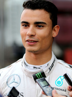 Паскаль Верляйн (Mercedes AMG F1 Team) з пресою
