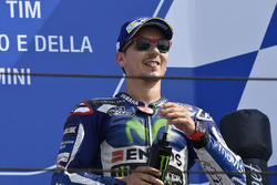 Third place Jorge Lorenzo, Yamaha Factory Racing