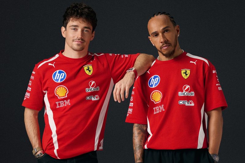 Lewis Hamilton e Charles Leclerc, Ferrari
