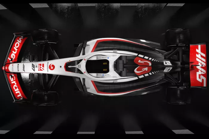 Decoración Haas VF-23 
