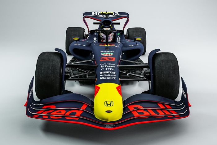 Boceto del Red Bull Racing F1 para 2022