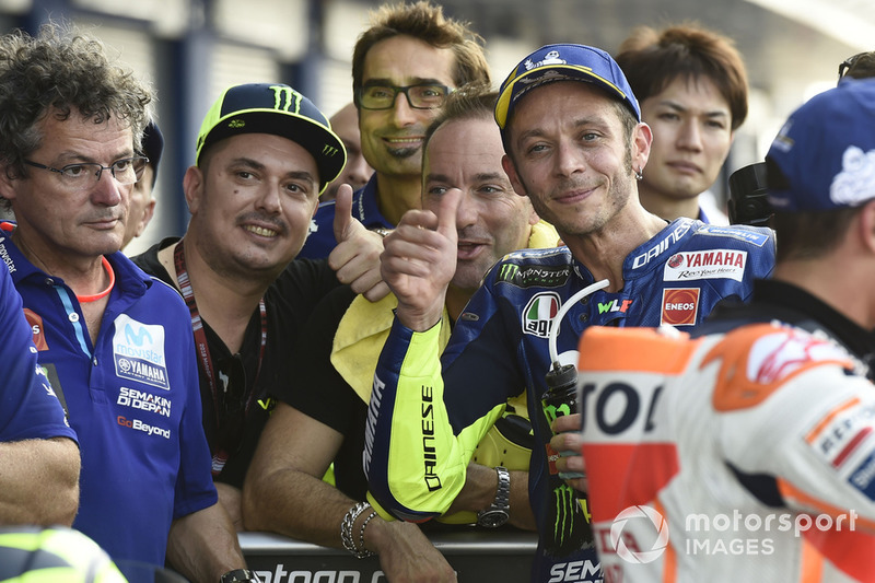 Valentino Rossi, Yamaha Factory Racing segundo clasificación