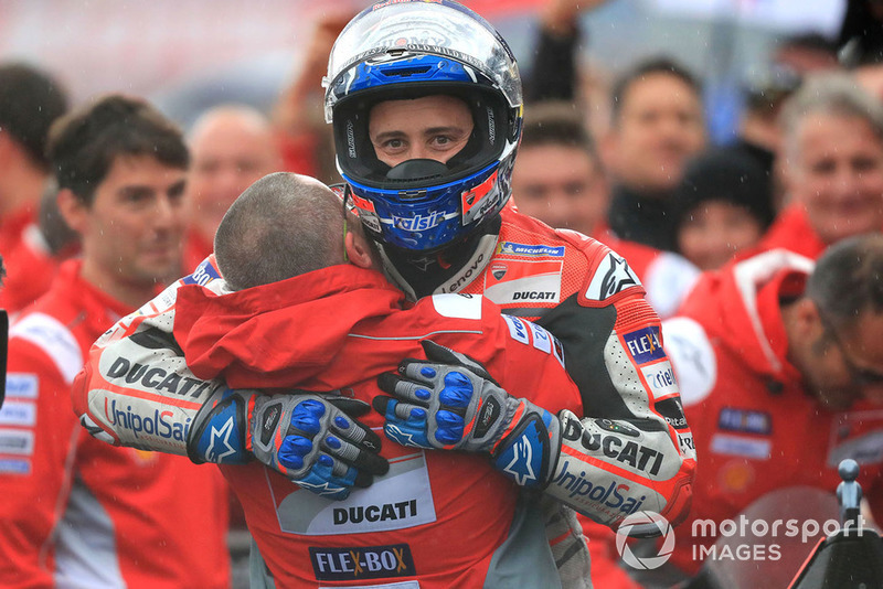 Il vincitore della gara Andrea Dovizioso, Ducati Team