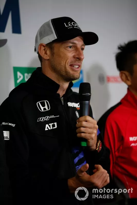 Conferenza stampa, Jenson Button, Team Kunimitsu Honda