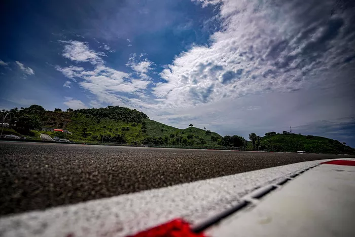 Aspectos de la pista de Mandalika