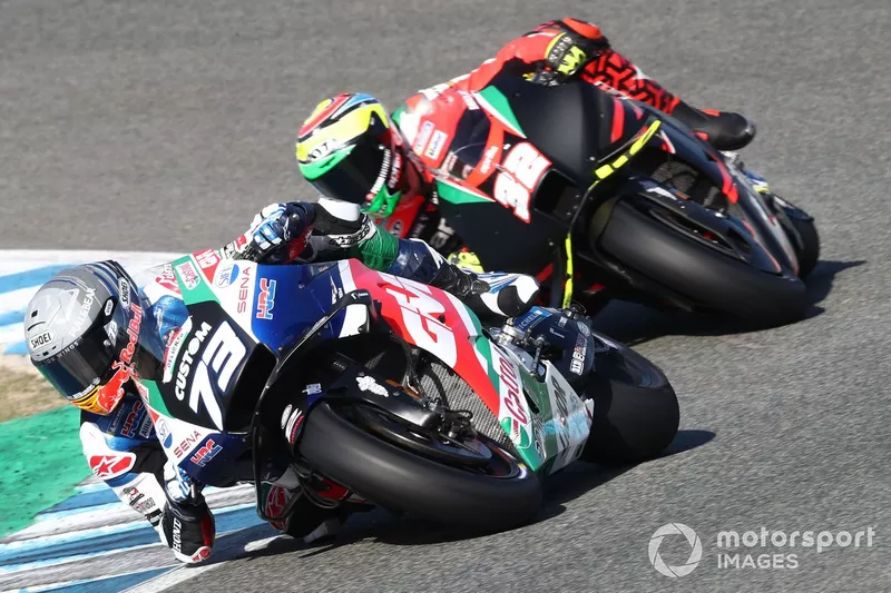 Álex Márquez et Lorenzo Savadori