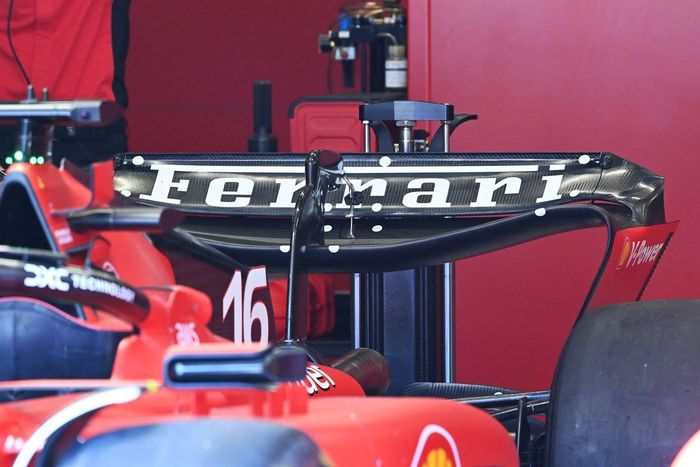 Ferrari SF-23 detalles técnicos 