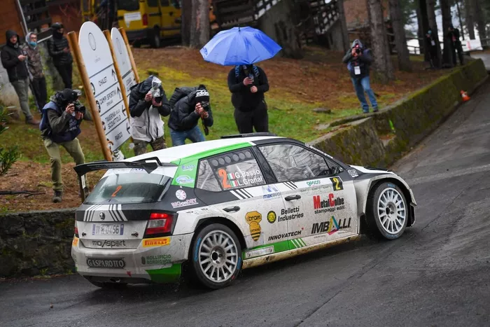 Giandomenico Basso, Lorenzo Granai, Movisport, Skoda Fabia Rally2 Evo