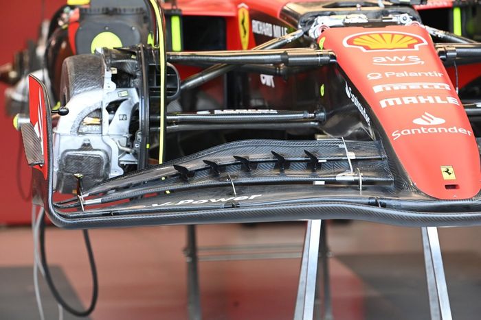 Ferrari SF-23 detalles técnicos