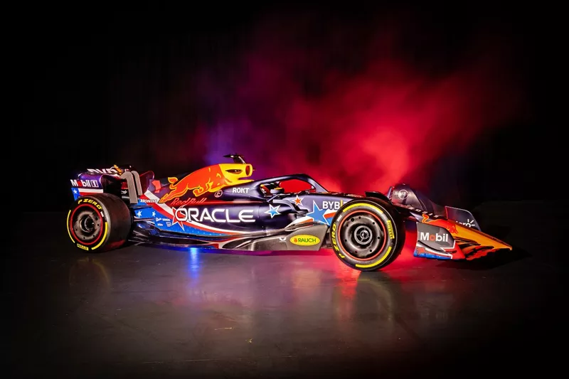La livrée spéciale de Red Bull pour Austin