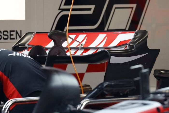 Detalle trasero Haas VF-23