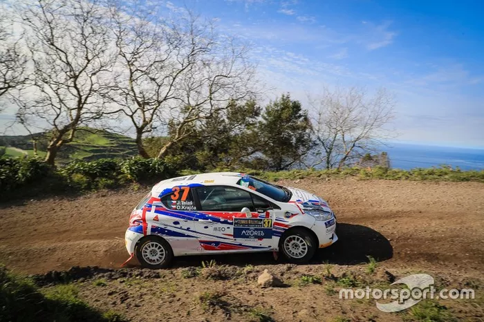 Jan Talas, Ondrej Krajca, Peugeot 208 R2, FIA ERC, Rallye Azores