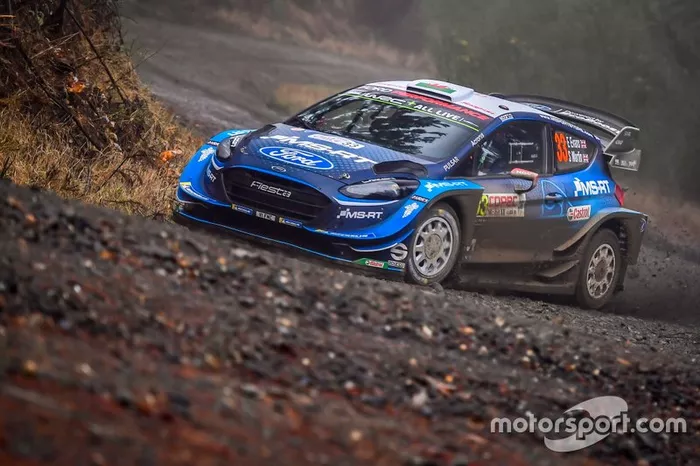 Elfyn Evans, Scott Martin, M-Sport Ford WRT Ford Fiesta WRC