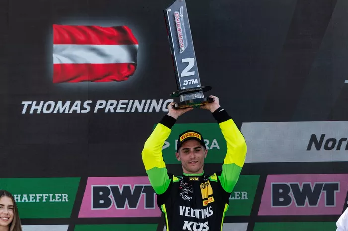Podium:second place, Thomas Preining, Manthey EMA 