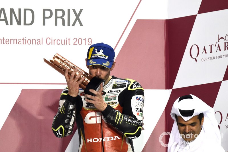 Подіум: третє місце Кел Кратчлоу, Team LCR Honda
