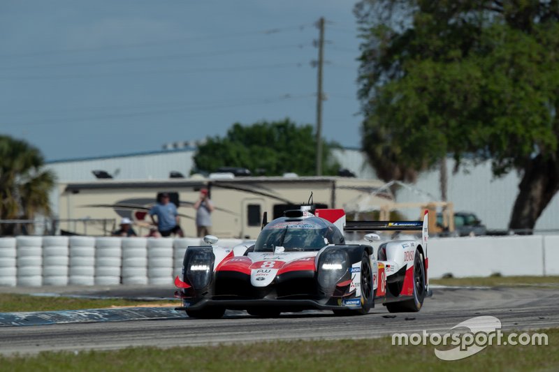 #8 Toyota Gazoo Racing Toyota TS050: Sebastien Buemi, Kazuki Nakajima, Fernando Alonso