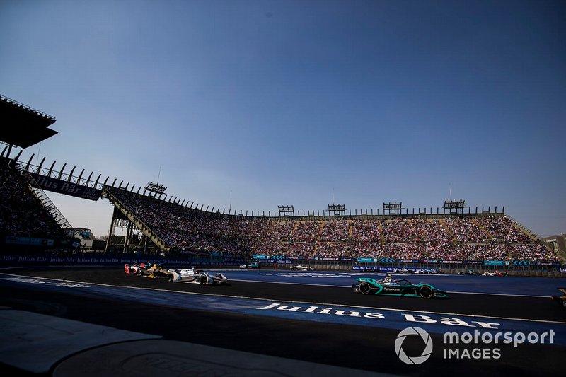 Nelson Piquet Jr., Panasonic Jaguar Racing, Jaguar I-Type 3 Edoardo Mortara, Venturi Formula E, Venturi VFE05, Andre Lotterer, DS TECHEETAH, DS E-Tense FE19