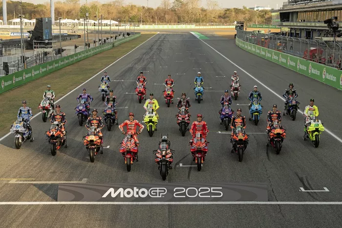 MotoGP riders group photo