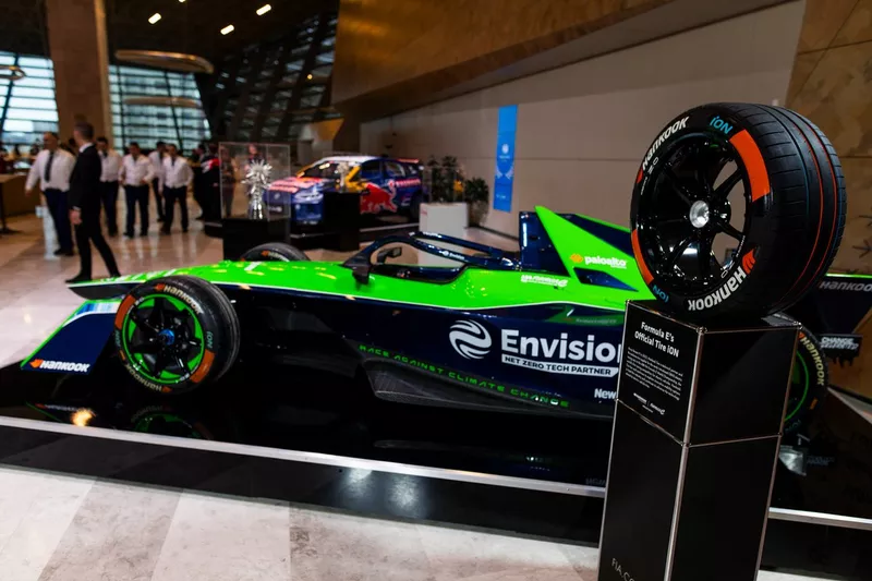 Envision Racing, voiture de Formule E Jaguar