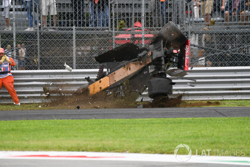L'accident de Marcus Ericsson, Sauber C37