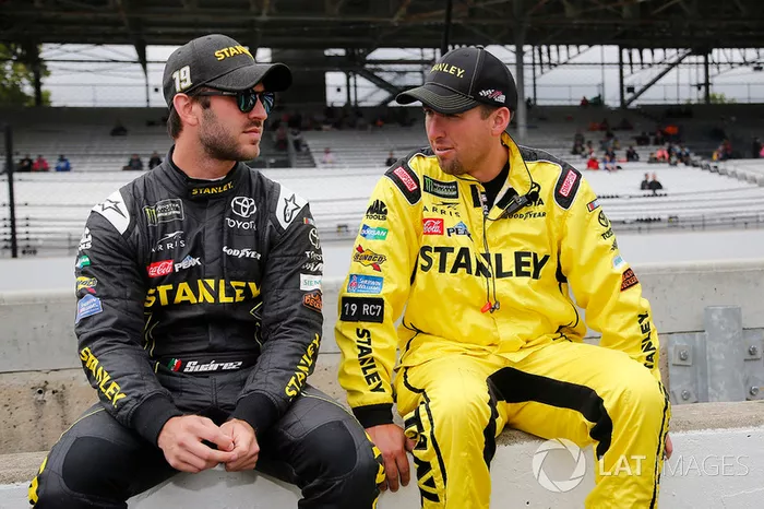 Daniel Suarez, Joe Gibbs Racing, Toyota Camry STANLEY
