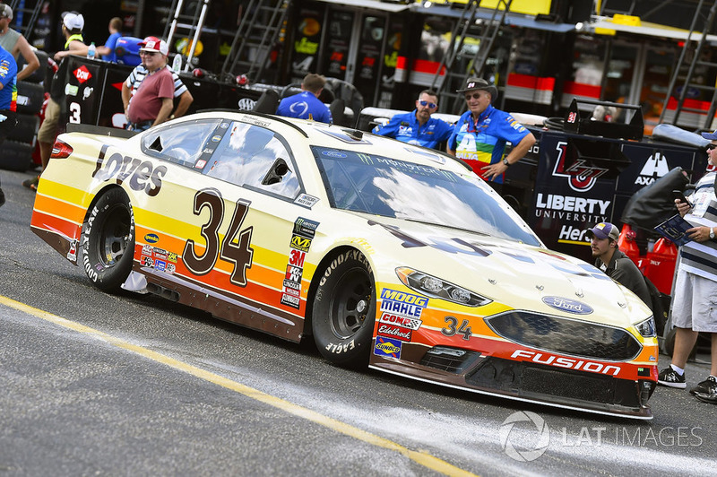 Michael McDowell, Front Row Motorsports, Ford Fusion Love's Travel Stops