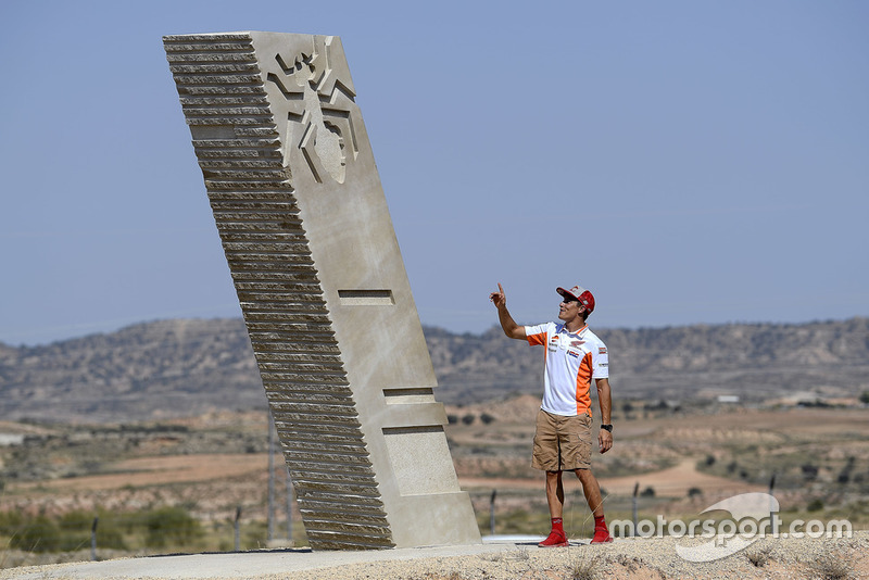 Vorstellung der Marc-Marquez-Kurve im Motorland Aragon