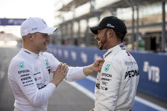 Lewis Hamilton, Mercedes AMG F1 e Valtteri Bottas, Mercedes AMG F1