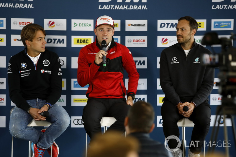 Augusto Farfus, BMW Team RMG, Jamie Green, Audi Sport Team Rosberg, Gary Paffett, Mercedes-AMG Team HWA