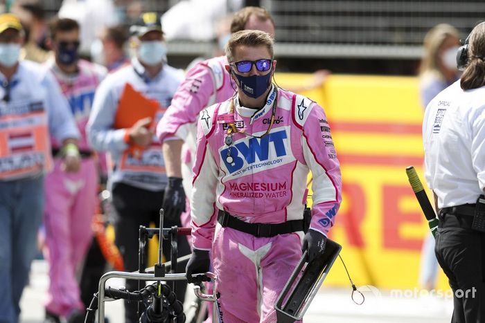 Mecánicos de Racing Point