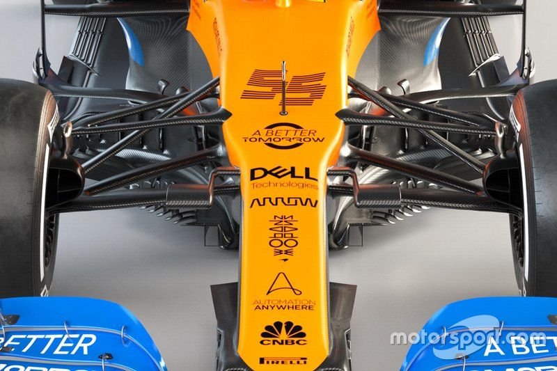 McLaren MCL35 detalle